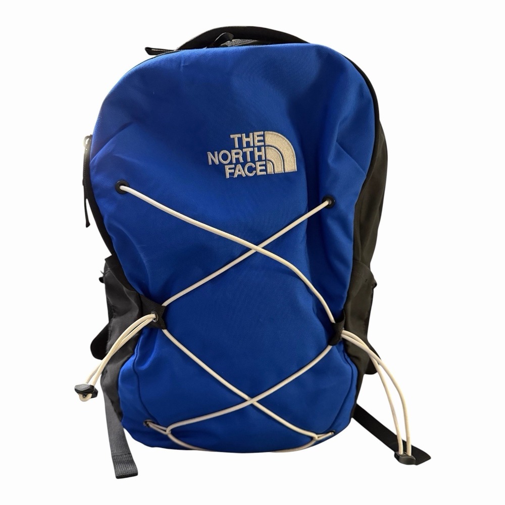 The North Face Blue Jester Flexvent Backpack Hiking School Travel Laptop Bag